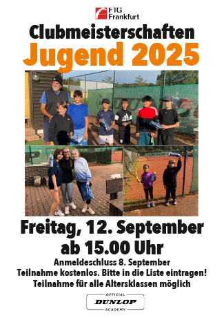 plakatjugendclubmeister25